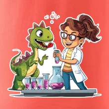 Chemik a dinosaurus - Holka