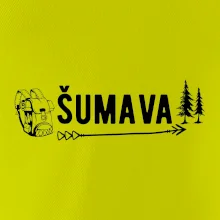 Šumava nápis