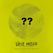 Vaše místo - vrstevnice v kruhu