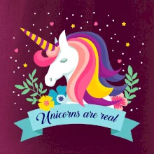Unicorns are real duhový