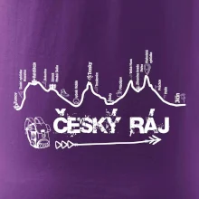Profil kopce - Český ráj