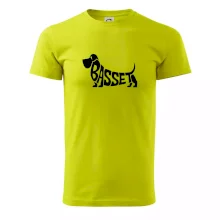 Basset nápis v těle