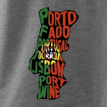 Mapy - názvy měst - Portugalsko