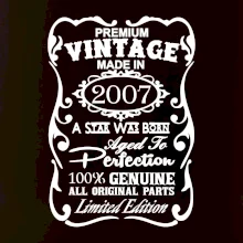 Vintage Etiketa - 2007