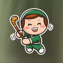 Ikona pozemní hokej holka