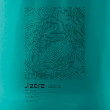 Jizera - vrstevnice v obdélníku