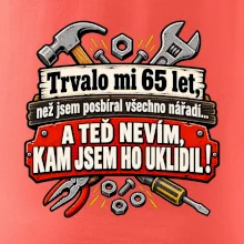 Trvalo mi  65 let, než jsem posbíral všechno nářadí