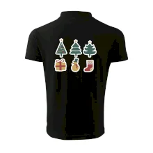 Vánoční sada - stromky a dárky