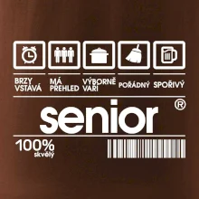 Čárový kód senior