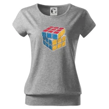 Rubikova kostka kreslená