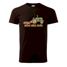 Traktor občas něco zvoře