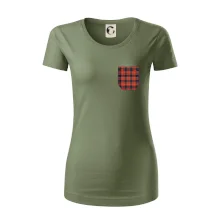 Flanelové triko červené