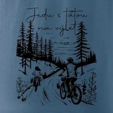 Cyklistika  - Jedu s tátou na výlet - Táta a dcera