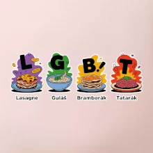 LGBT - Lasagne, Guláš, Bramborák, Tatarák