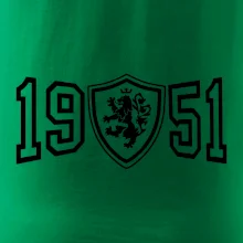 Narozeninový motiv - znak - 1951