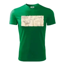 Mapa Báňské dráhy z Moravské Ostravy do Doubravy