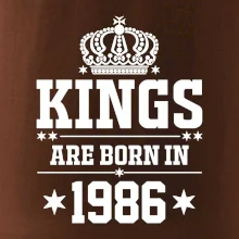 Kings are born in 1986