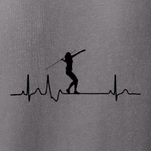 EKG hod oštěpem žena