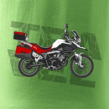 Cestovní enduro červená