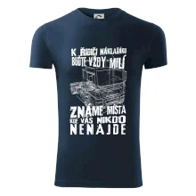 K řidiči náklaďáku buďte vždy milý