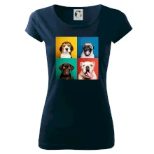 Psi štěňata koláž