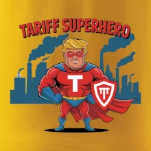 Tariff Superhero Trump