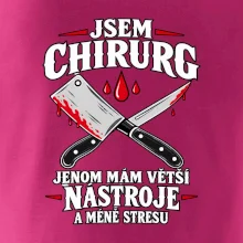Řezník chirurg s většími nástroji