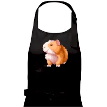 Morče - kreslené, bílo oranžové