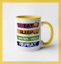 Eat sleep watter polo barevné