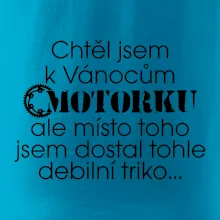 Chtěl jsem dostat motorku - Vánoce