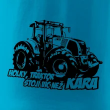 Holky, traktor stojí víc než kára