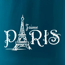 Paris nápis Eiffelovka rovný