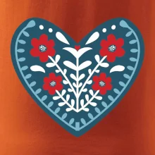 Folklor - srdce modré plné