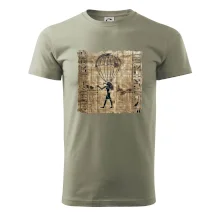 Egyptské hieroglyfy parašutista