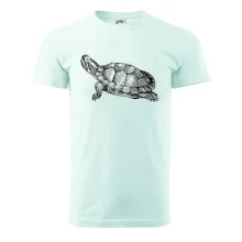 Tužkou kreslená želva