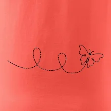 Dráha letu motýla - smyčka