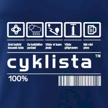Čárový kód - Cyklista