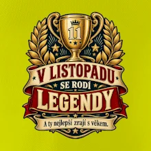 V listopadu se rodí legendy zlatý pohár