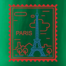 Paříž známka jednoduchá