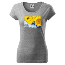 Ukrajina slunečnice a kroj