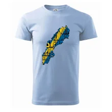 Mapy - názvy měst - Švédsko