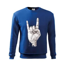 Rocková ruka kreslená