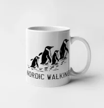 Nordic walking tučňáci - vintage