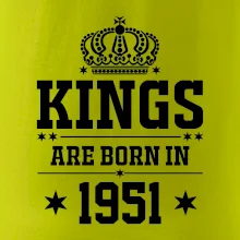 Kings are born in 1951