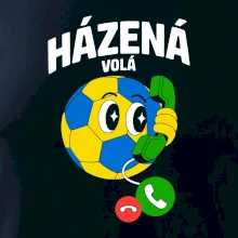 Karikatura házená volá