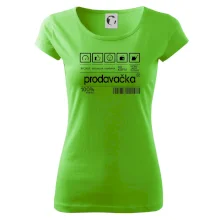 Čárový kód - Prodavačka Čárový kód - Prodavačka