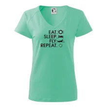 Eat sleep fly repeat Eat sleep fly repeat