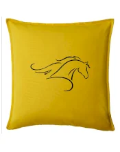 Kůň - bežící silueta hlavy