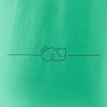 Kočka linka kreslená