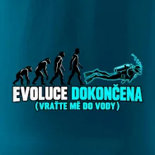 Evoluce potápěče návrat do vody